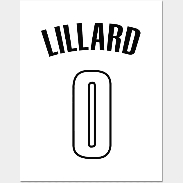 Damian Lillard Wall Art by telutiga